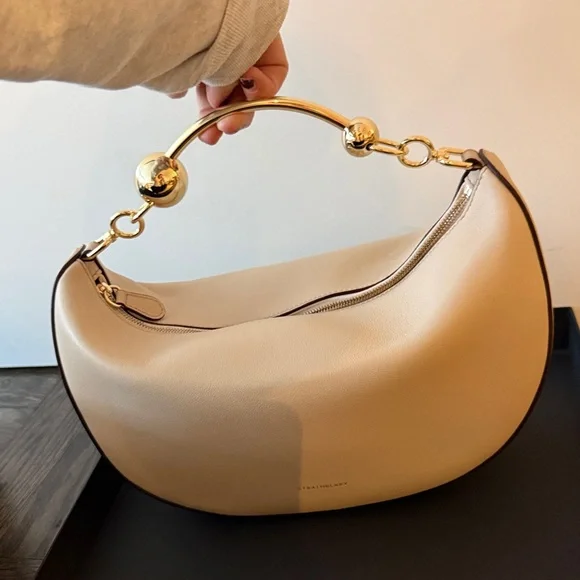 Strathberry Crescent Moon Bag in OAT - Picture 4 of 8